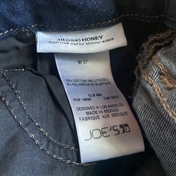 Joe's The Hi(rise) Honey Curve Skinny Ankle Jeans - Picture 7 of 8